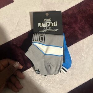 Men's Socks - Gray and Blue